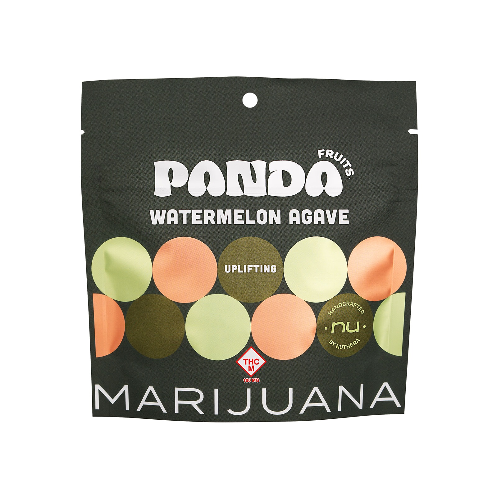 Panda: Fruits | Watermelon Agave | 500mg - Edibles