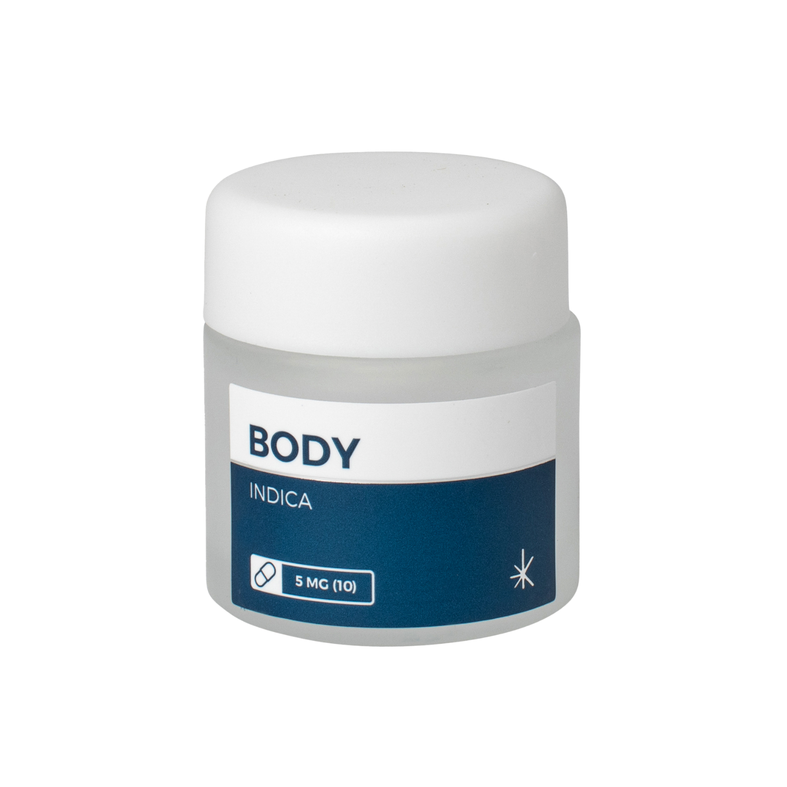 BODY (Indica) 50mg (5mg each) - 10pk Capsules - Cbd products