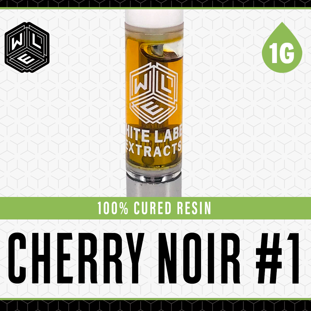 Cherry Noir #1 100% Live Resin Cartridge 1 Gram - Cartridges