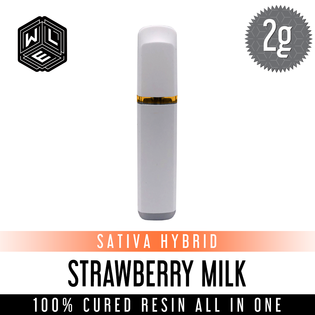 Strawberry Milk All-In-One 100% Cured Resin Cartridge 2 Gram - Cartridges
