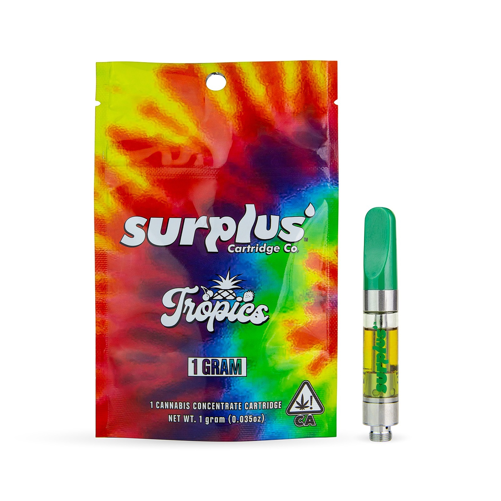 Blueberry Bliss Tropics Cartridge 1g - Concentrates