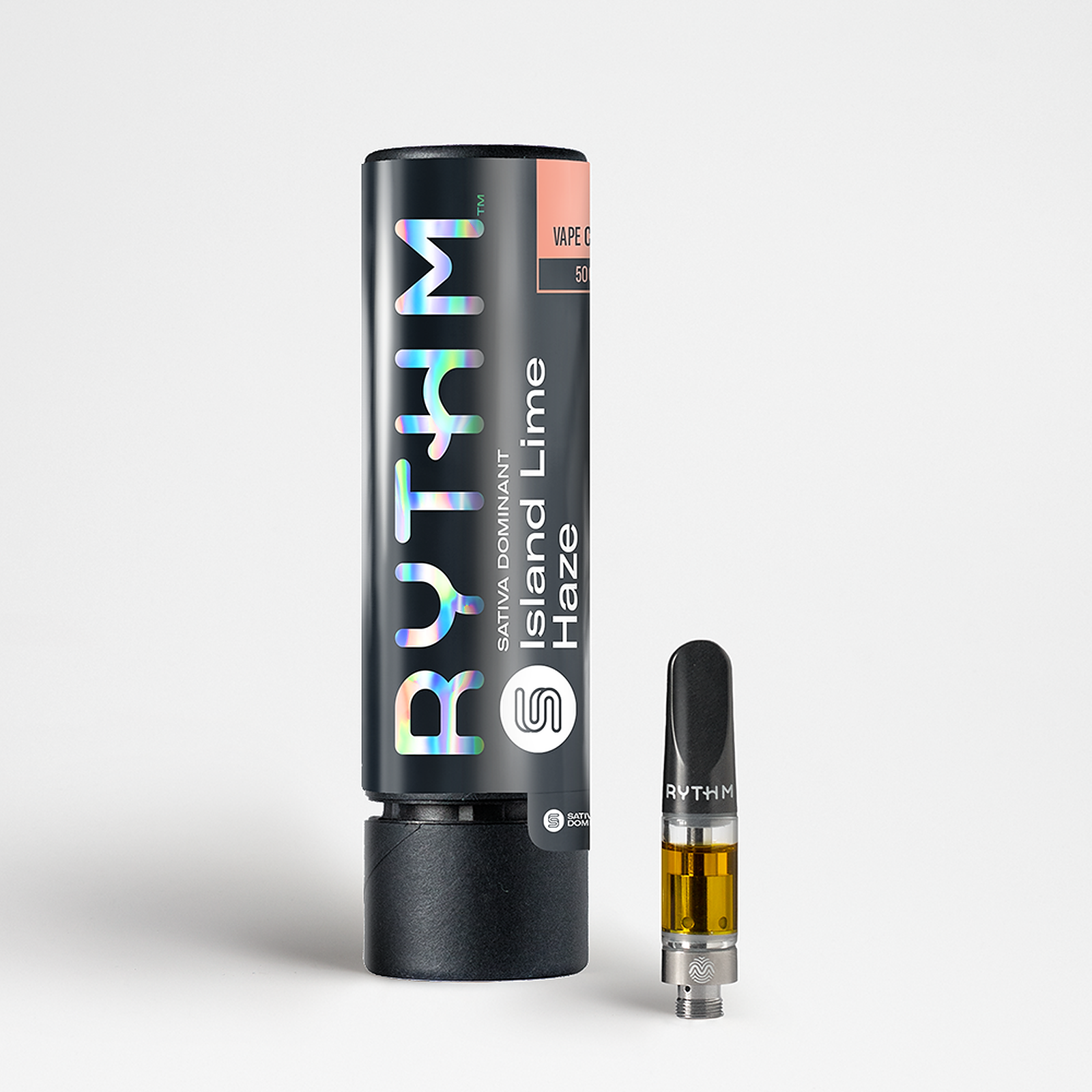 RYTHM Sativa Dominant Vape Cartridge Island Lime Haze 500mg - Concentrates