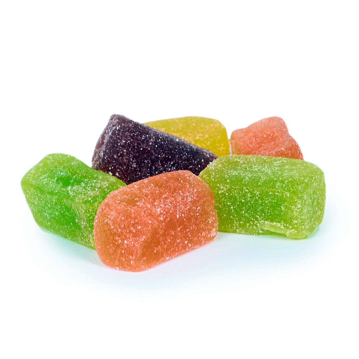 Sour Citrus Soft Chews 50mg 5-pack - Edibles