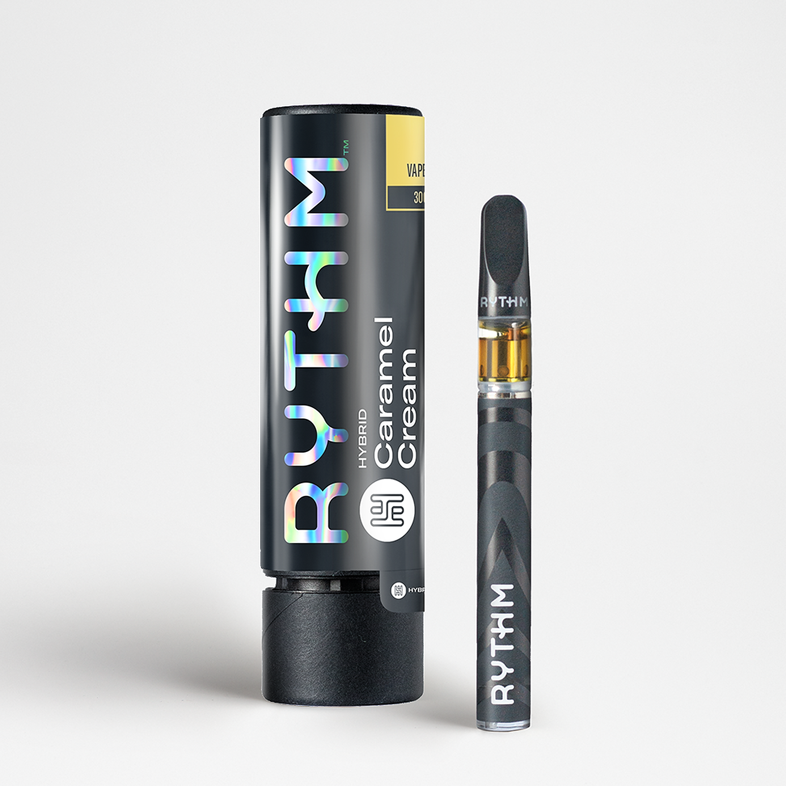 RYTHM Hybrid Ready to Use Vape Pen Caramel Cream 300mg - Concentrates